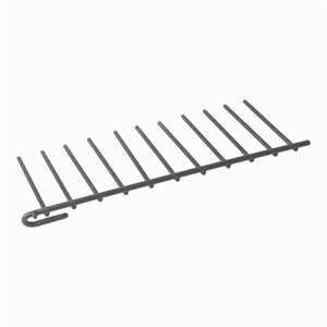 Tallerkenrække i nederste kurv i opvasker fra Beko, Blomberg, Gram, Grundig og andre mærker.